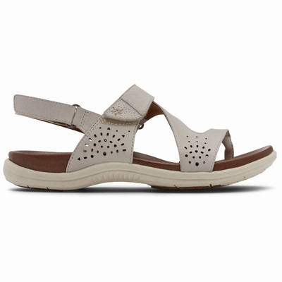 Rockport Cobb Hill Rubey Thong Sandalen Damen Grau FWK-790852